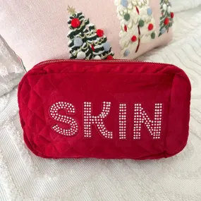 Skin Velvet Bag | Red