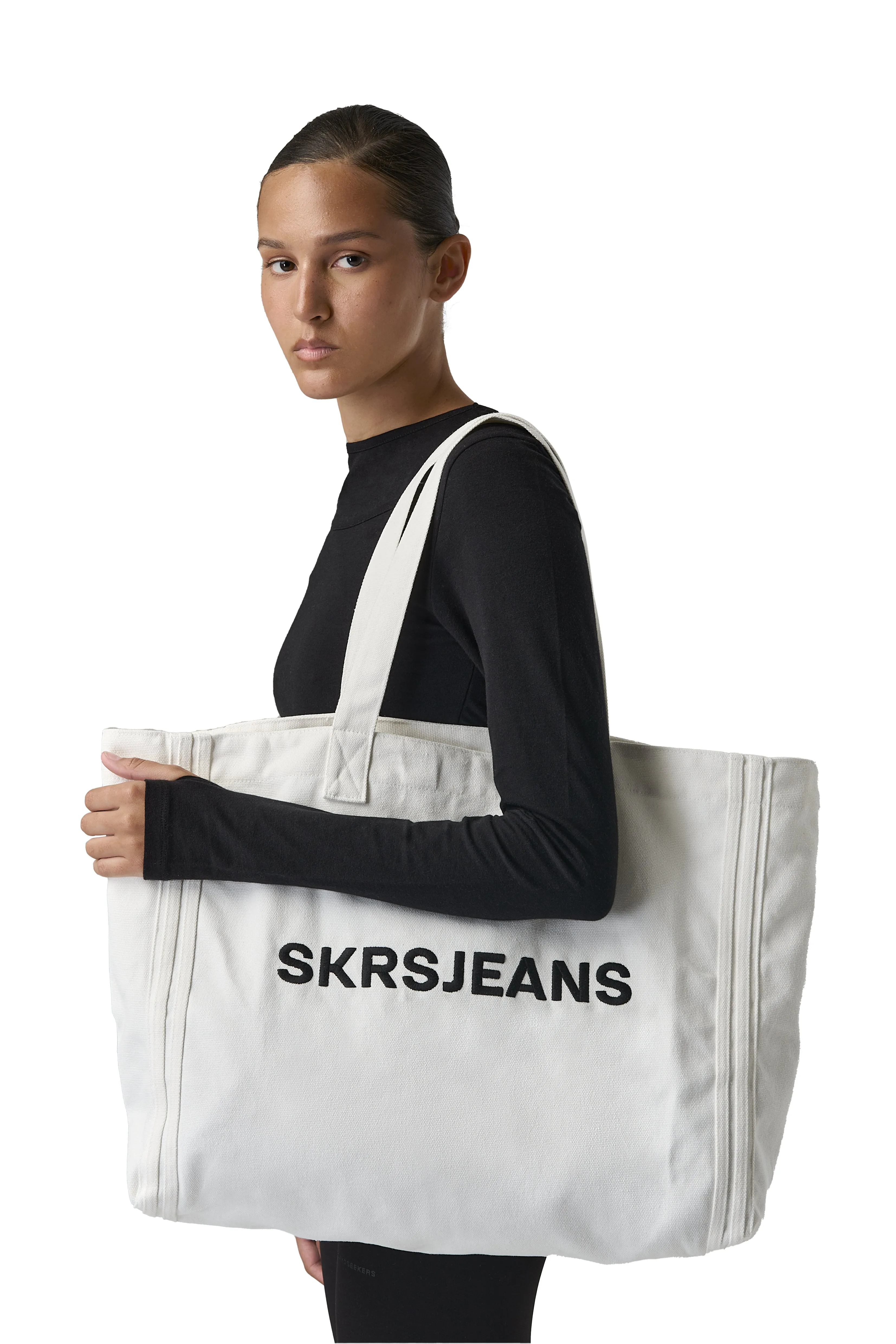 SKRS Tote in Balm