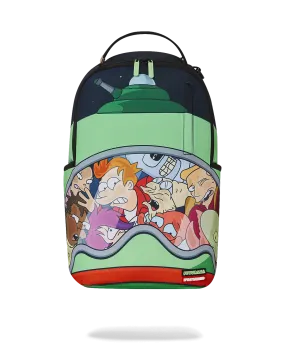 Sprayground Futurama Space Crew Backpack - Green / Red / Blue