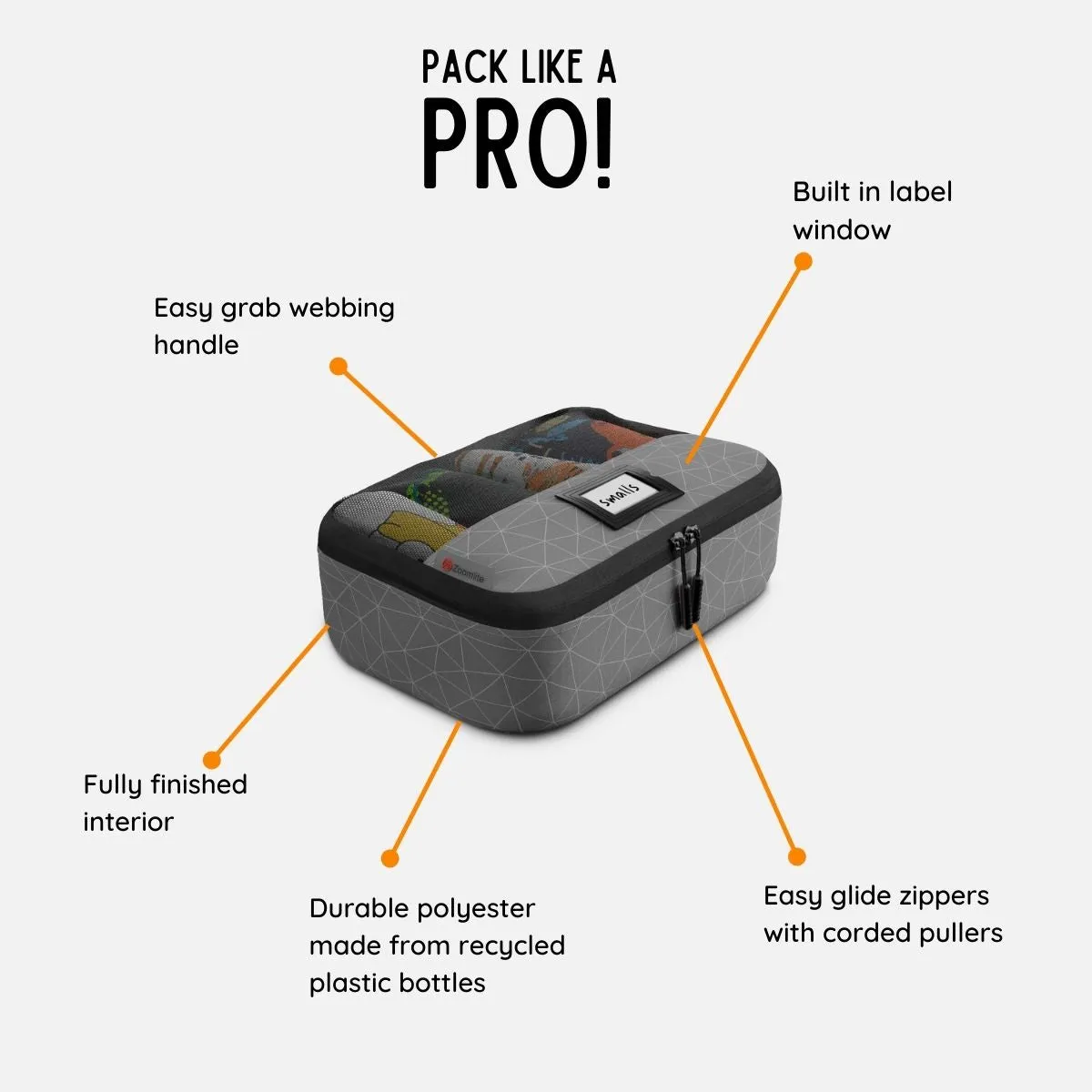 Sustainable Packing Cube - Extra Small