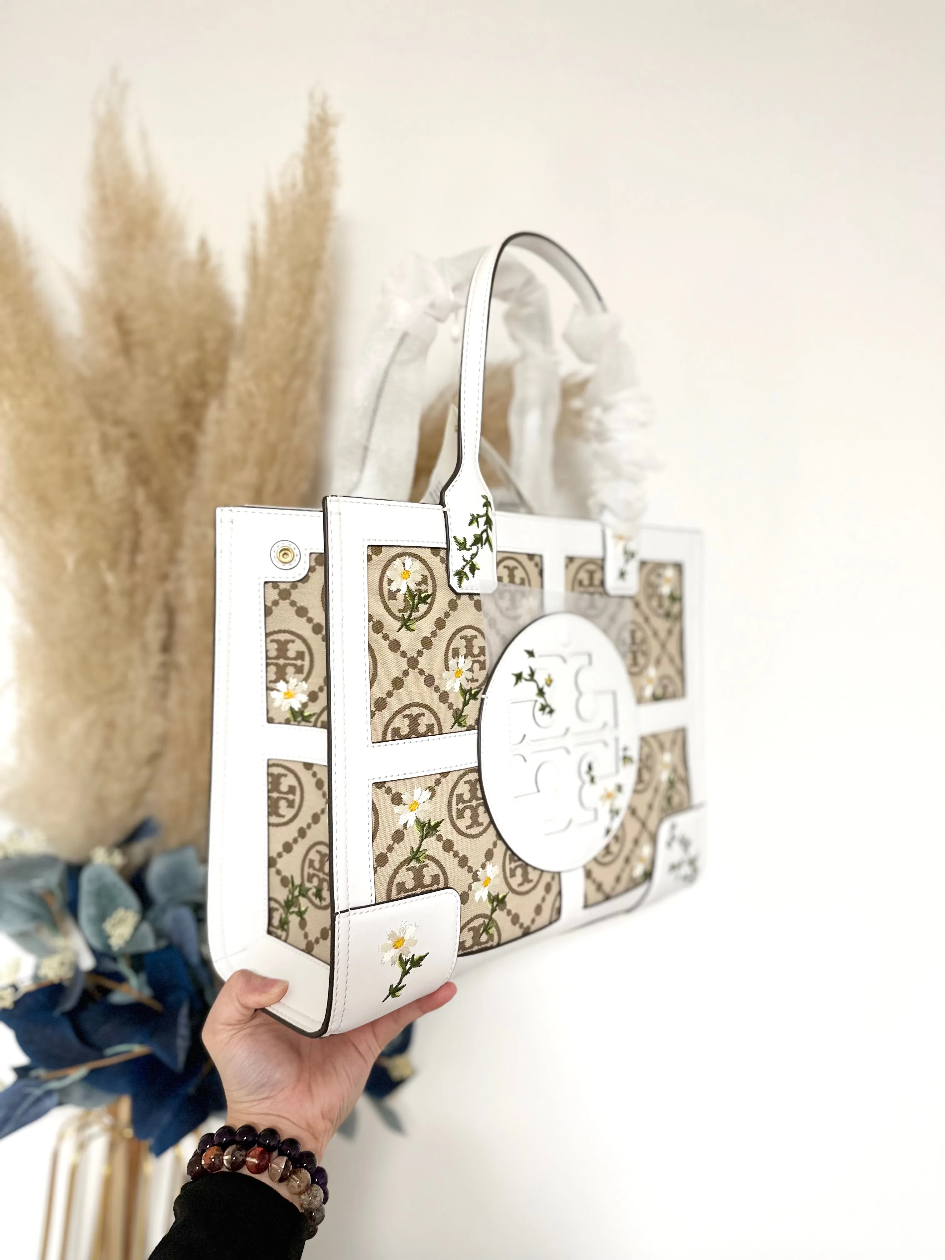 T monogram Ella tote S