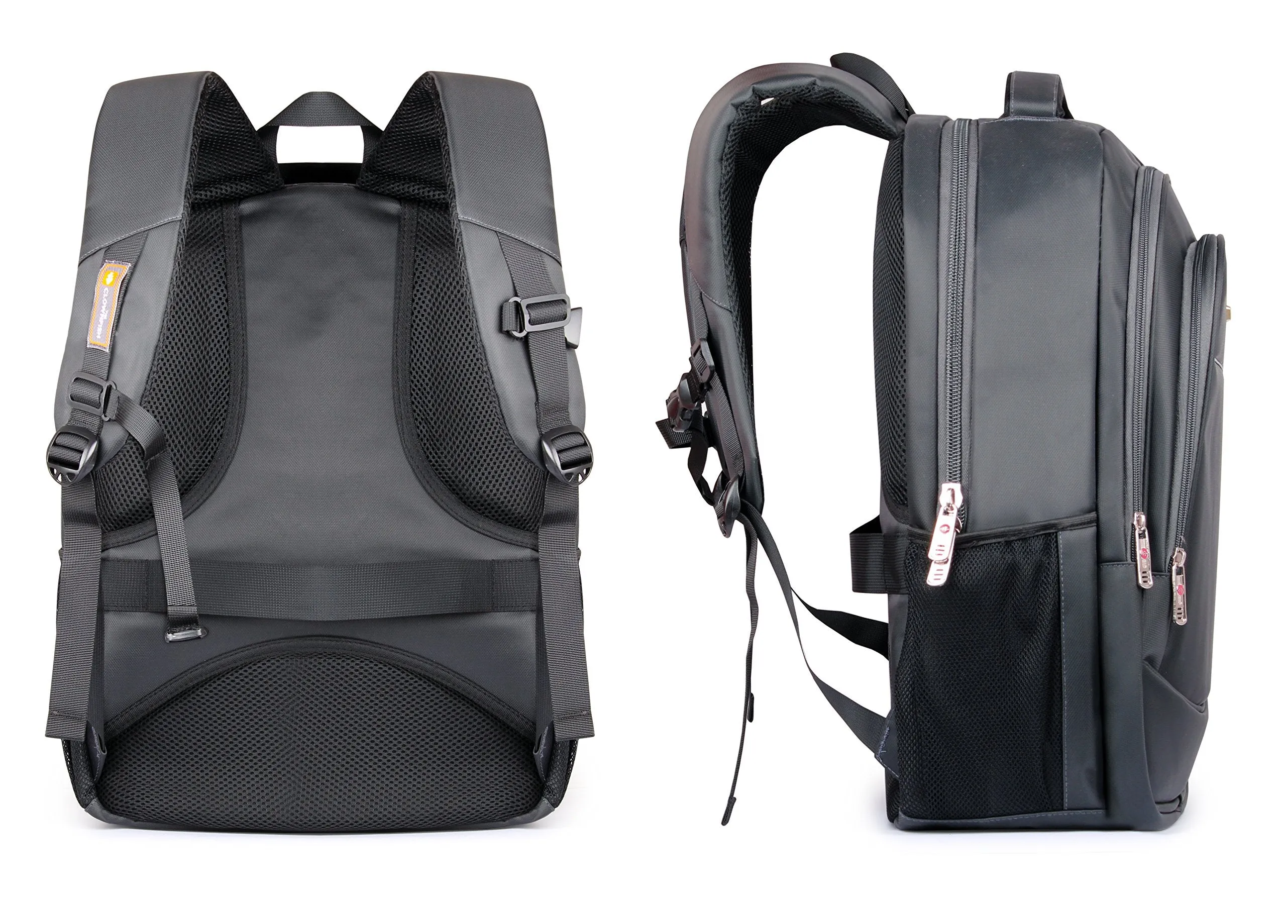 THE CLOWNFISH 30 Ltrs Grey Laptop Backpack (TCFBPPO-ZL156GY1)