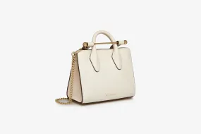 The Strathberry Nano Tote - Vanilla