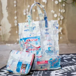 Trashy Smart Bag - sac écologique recyclé à partir de sachets d'eau potable