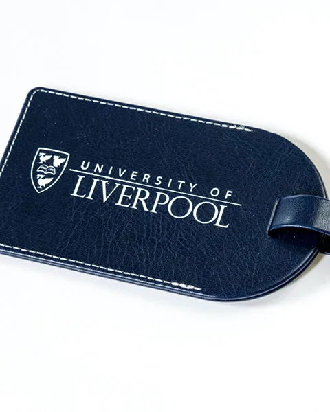 University of Liverpool luggage tags