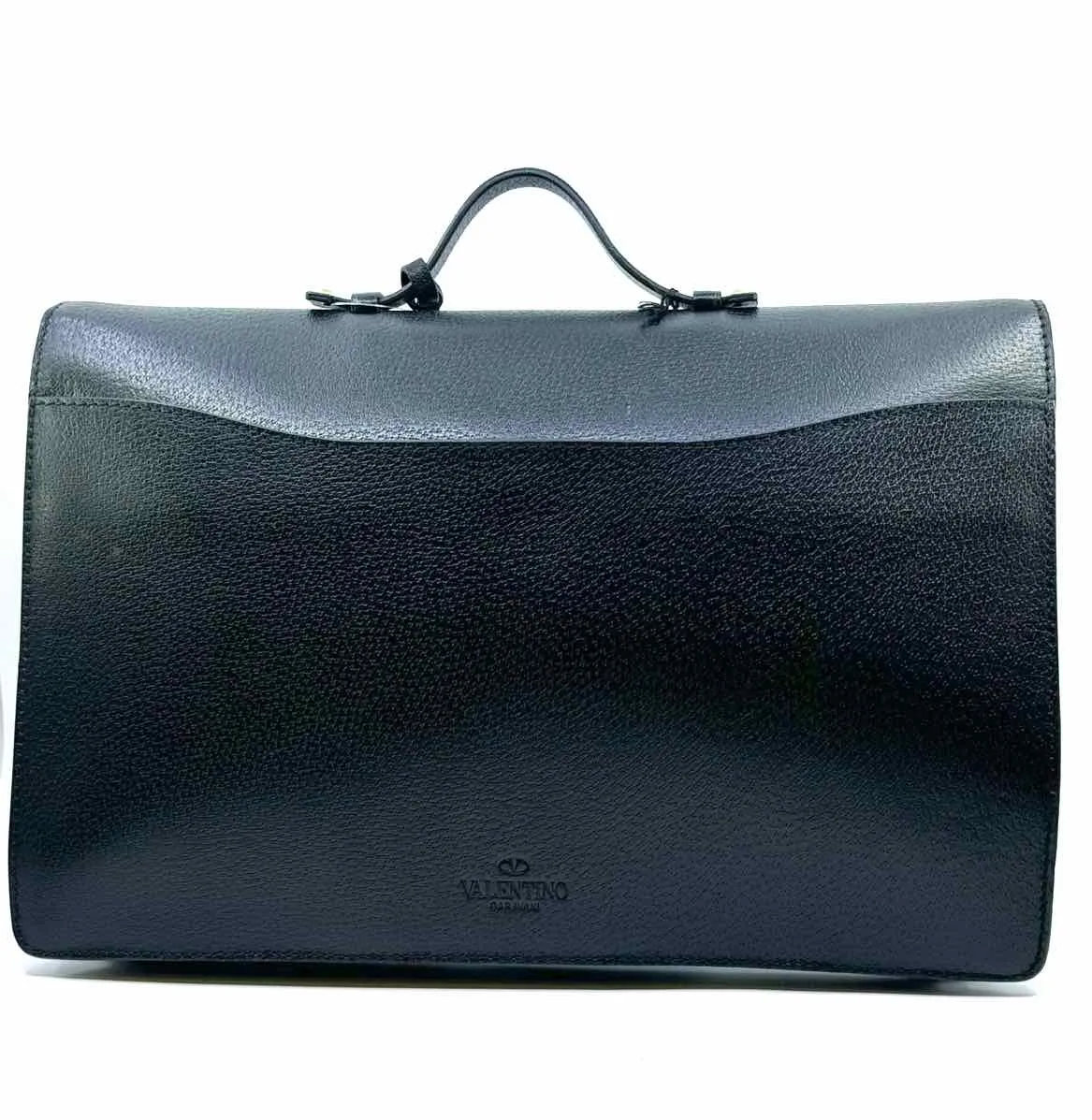 VALENTINO Black Men's Laptop Case