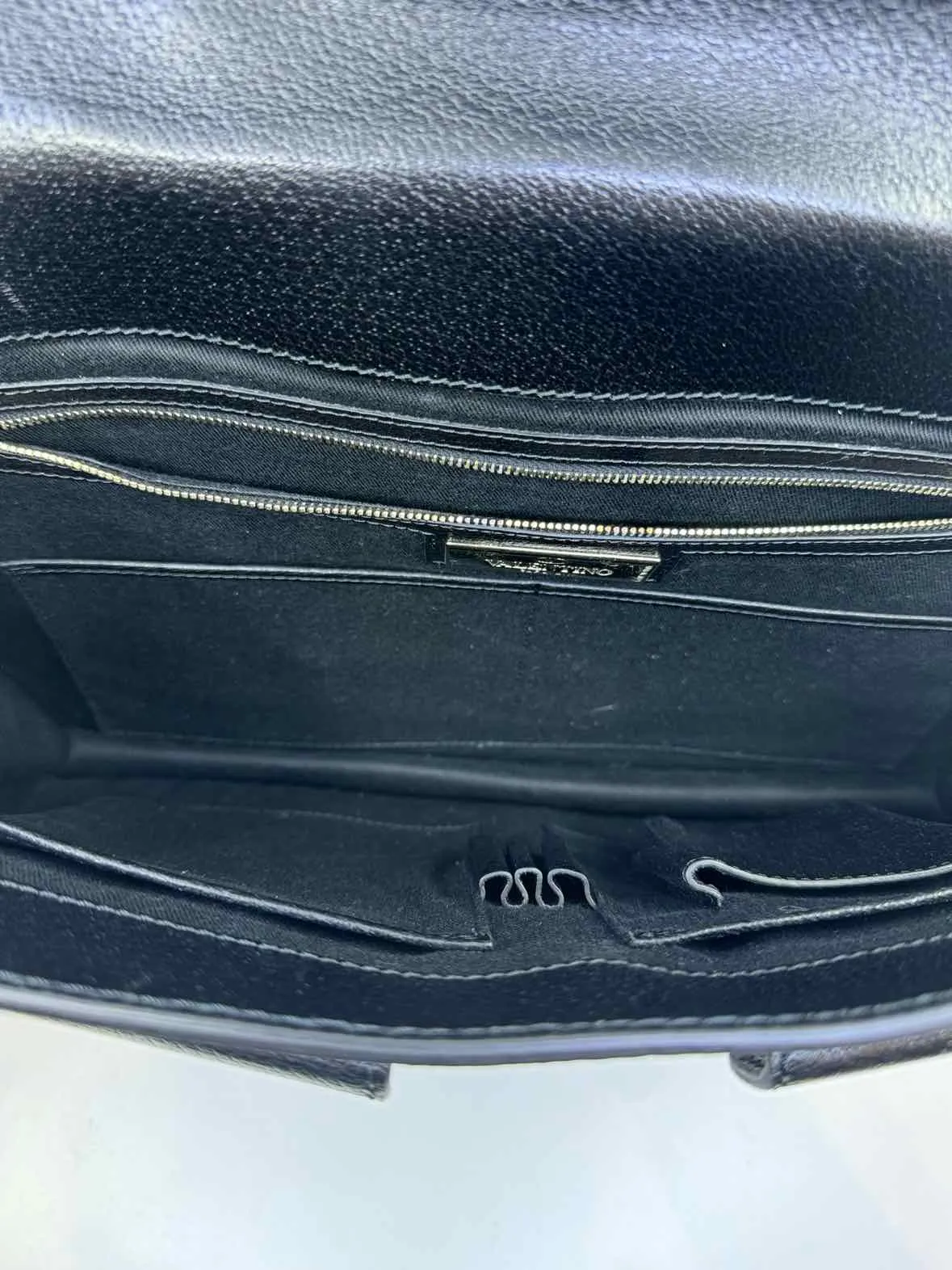 VALENTINO Black Men's Laptop Case