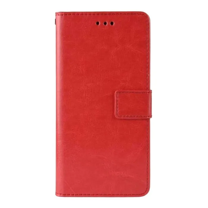 Wallet Case for Oppo A52 - Red