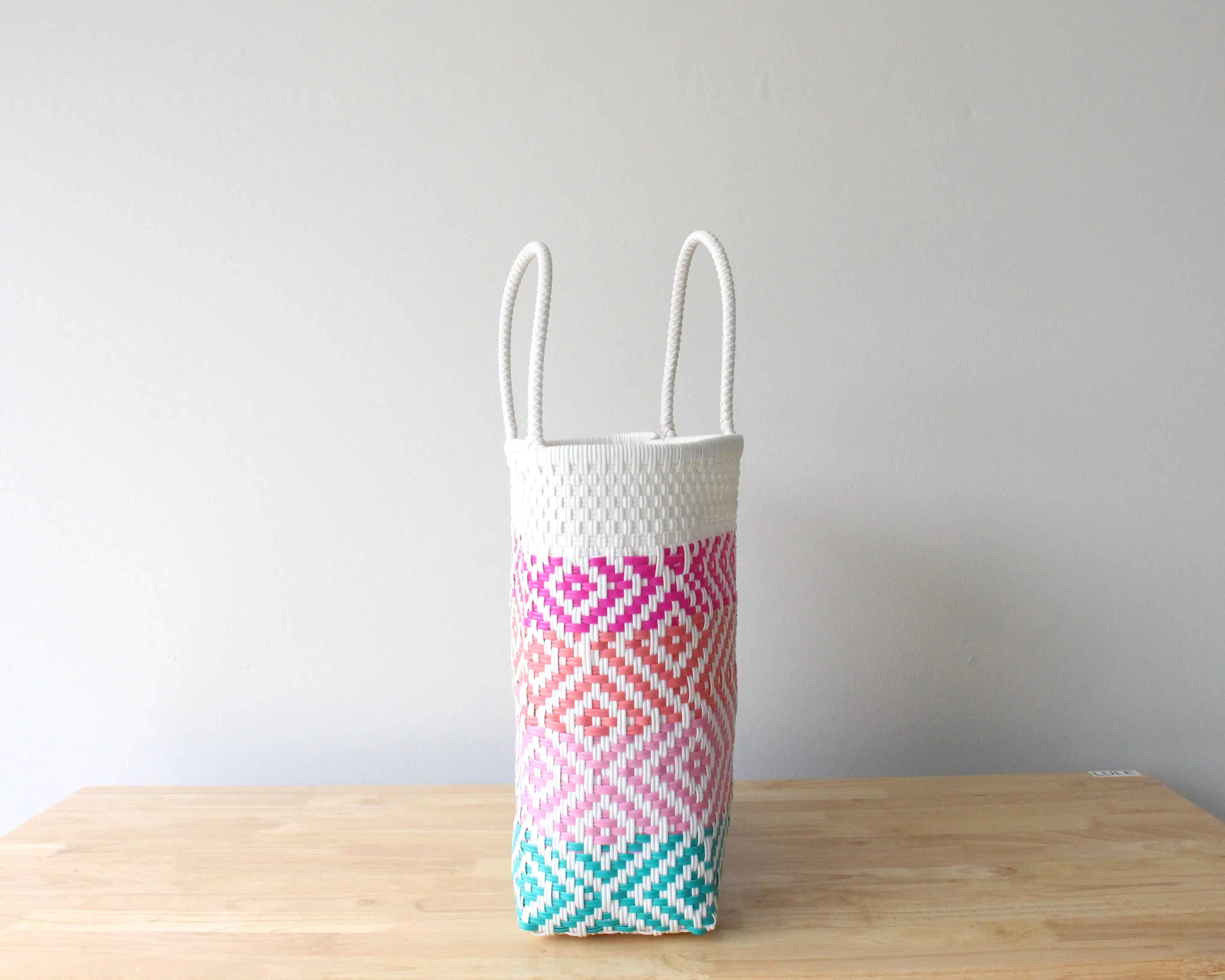 White & Colors Tote Bag by MexiMexi