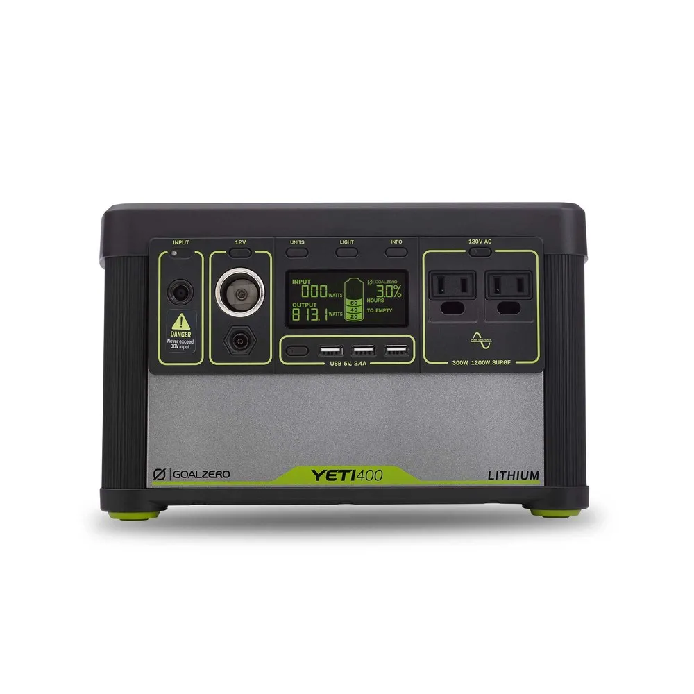 Yeti 400 Lithium Portable Power Station (OPEN BOX)